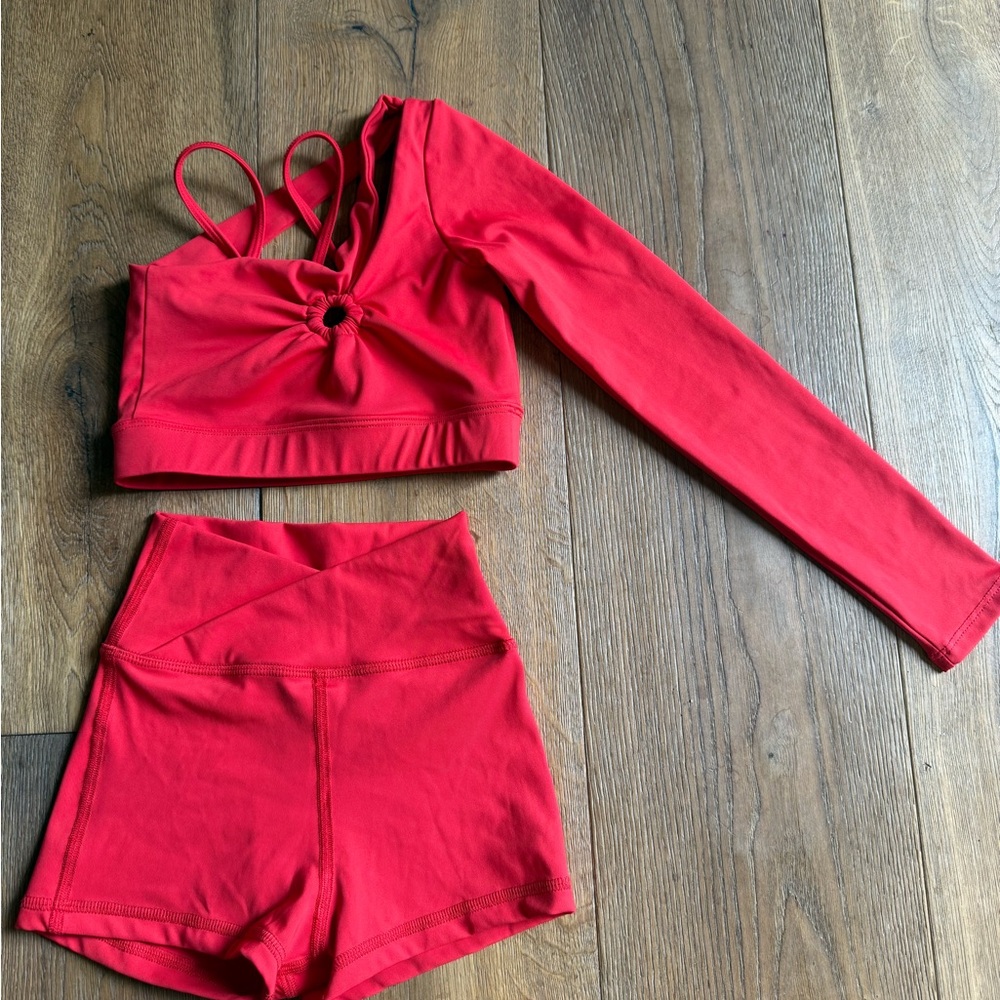 Tiger Friday Cherry Red Matching Set